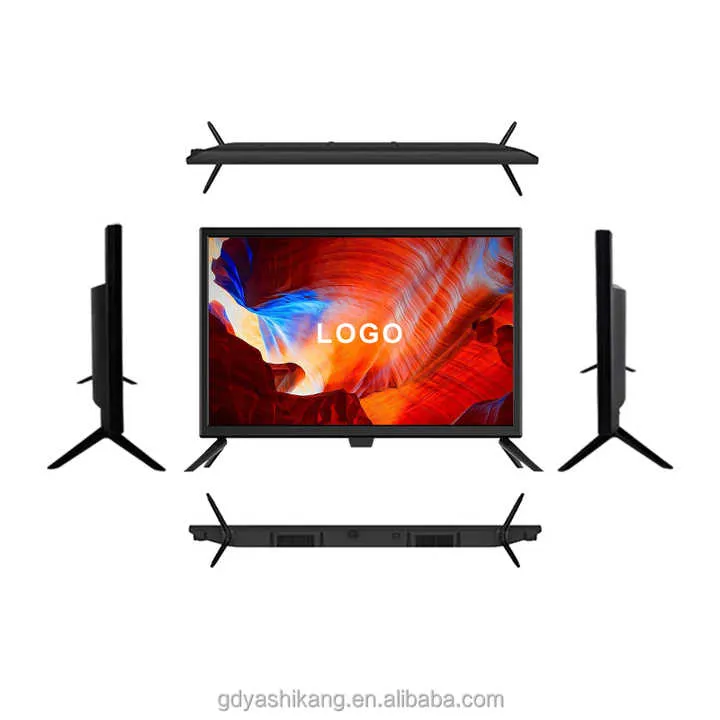 بسعر المصنع تلفزيون صغير محمول 19 بوصة . Factory Price 19 Inch Portable Mini TV Small Size Flat