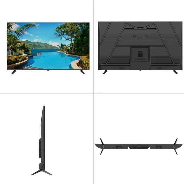بدون إطار بكسل em تلفزيون ذكي 2K Ultra HD . Frameless Pixel EM Smart TV 2K Ultra HD andid WebOS