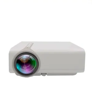 1080P Wireless Screen Mirroring Projector | Small LED | White