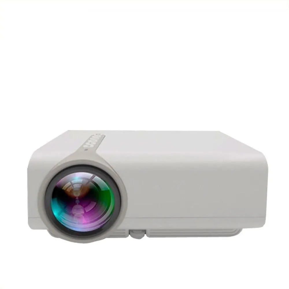 1080P Wireless Screen Mirroring Projector | Small LED | White