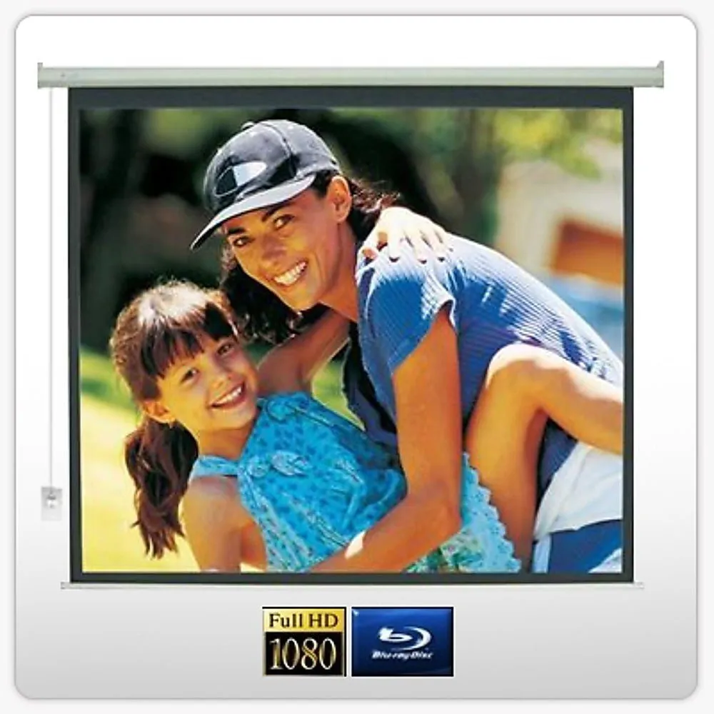 120" Electric Motorised Projector Screen TV  Remote