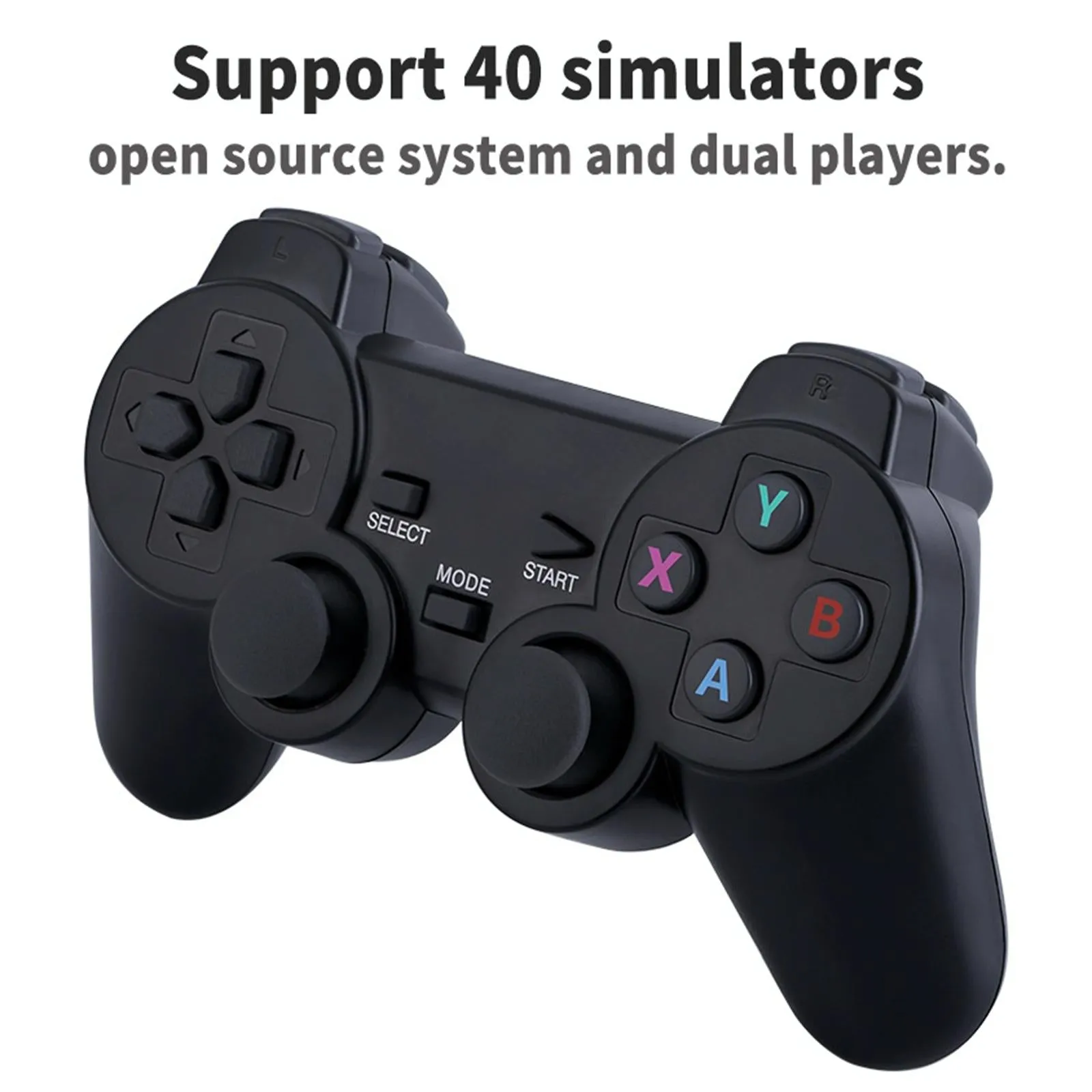 32GB 4K Retro Game Stick   2 Wireless Gamepads & 3000 Games