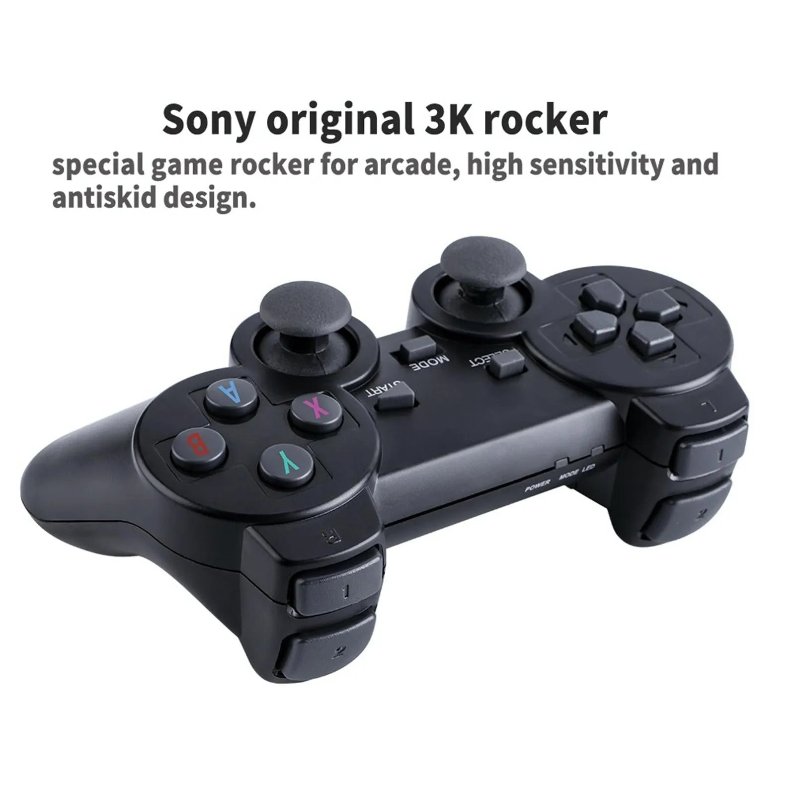 32GB 4K Retro Game Stick   2 Wireless Gamepads & 3000 Games