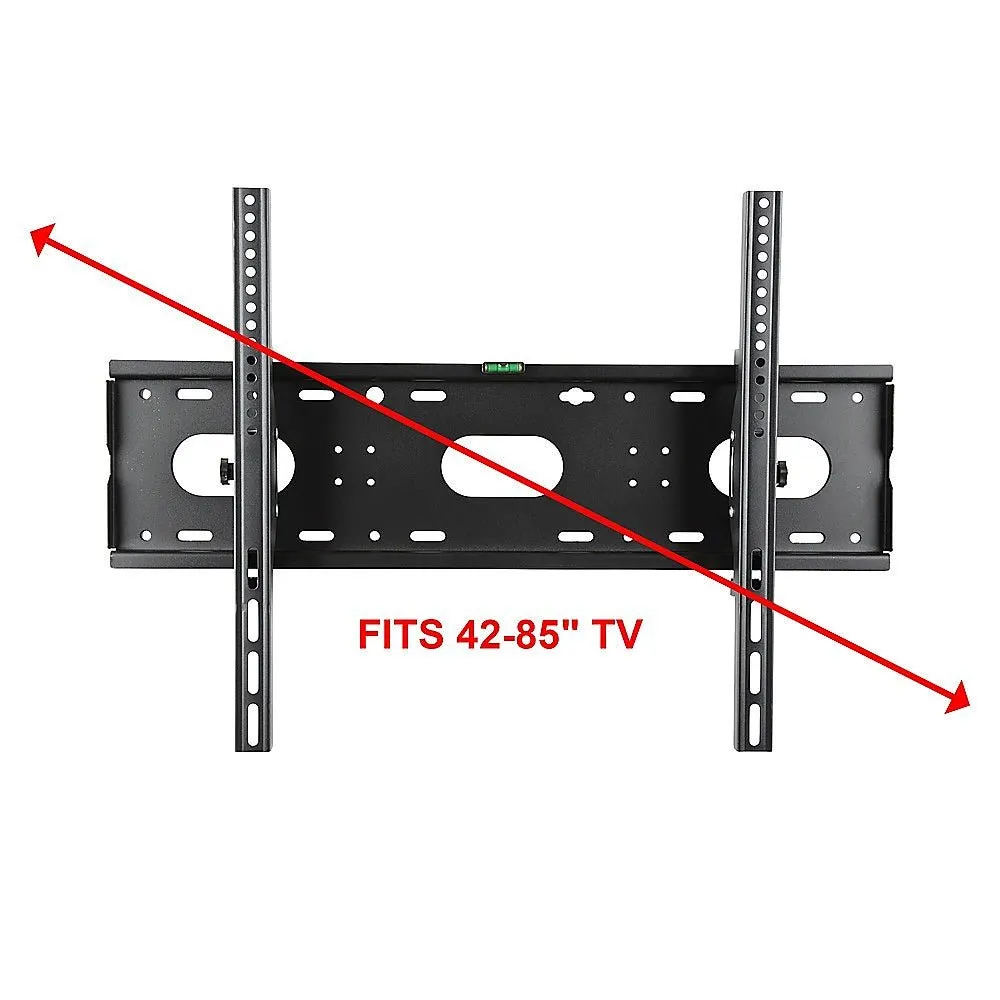 42-85" TV Wall Mount | Slimline | 85kg | Tilt | Universal