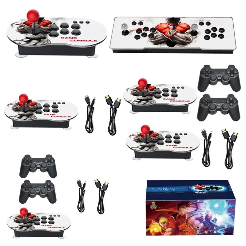 4K HD TV Console with Game Joystick Turret