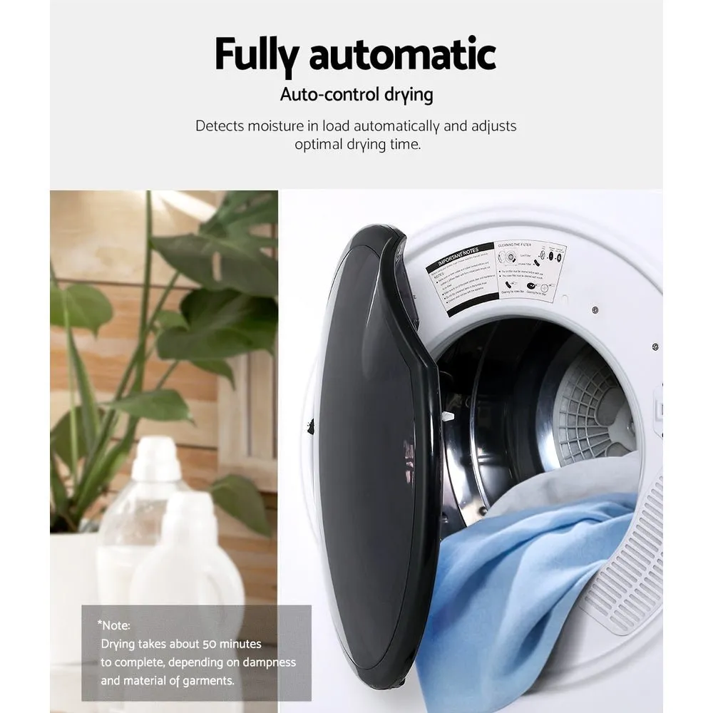 5kg Tumble Dryer | Fully Auto Wall Mount | White