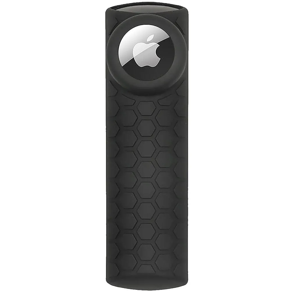Amazon Fire TV Stick 4K (3rd Gen) Remote Black Silicone Case - Apple AirTag