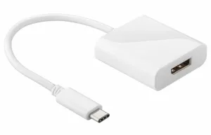 Astrotek USB3.1 Type-C USB-C to DP DisplayPort Converter Adapter Cable for MacBook Pro Retina Chromebook Pixel Thunderbolt 3 & more supports 4K UHD LS AT-CMDP-MF[PC]