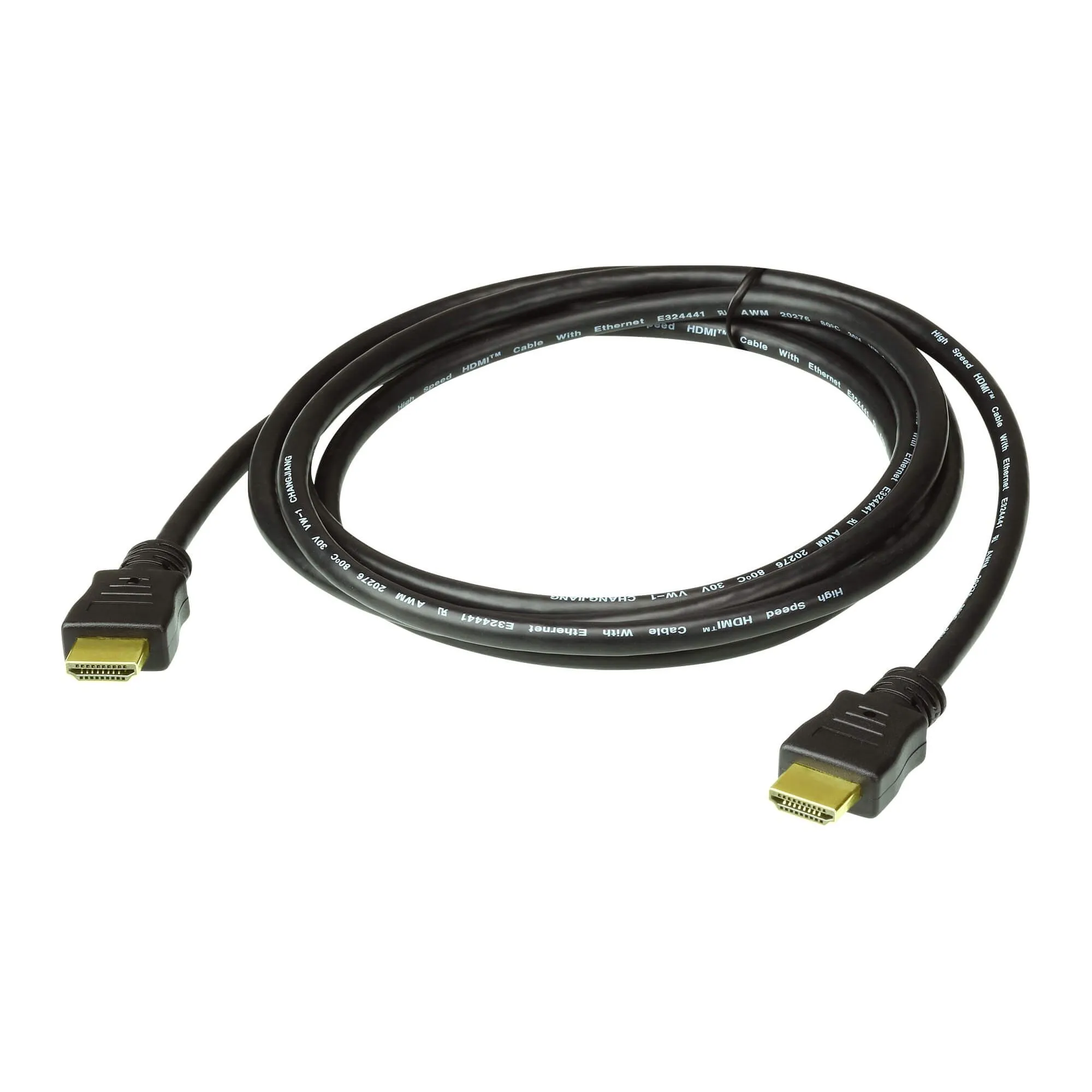 Aten 5M High Speed HDMI Cable with Ethernet. Support 4K UHD DCI, up to 4096 x 2160 @ 30Hz
