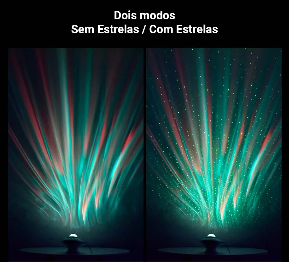 Aurora Projector™ - Projetor aurora boreal!