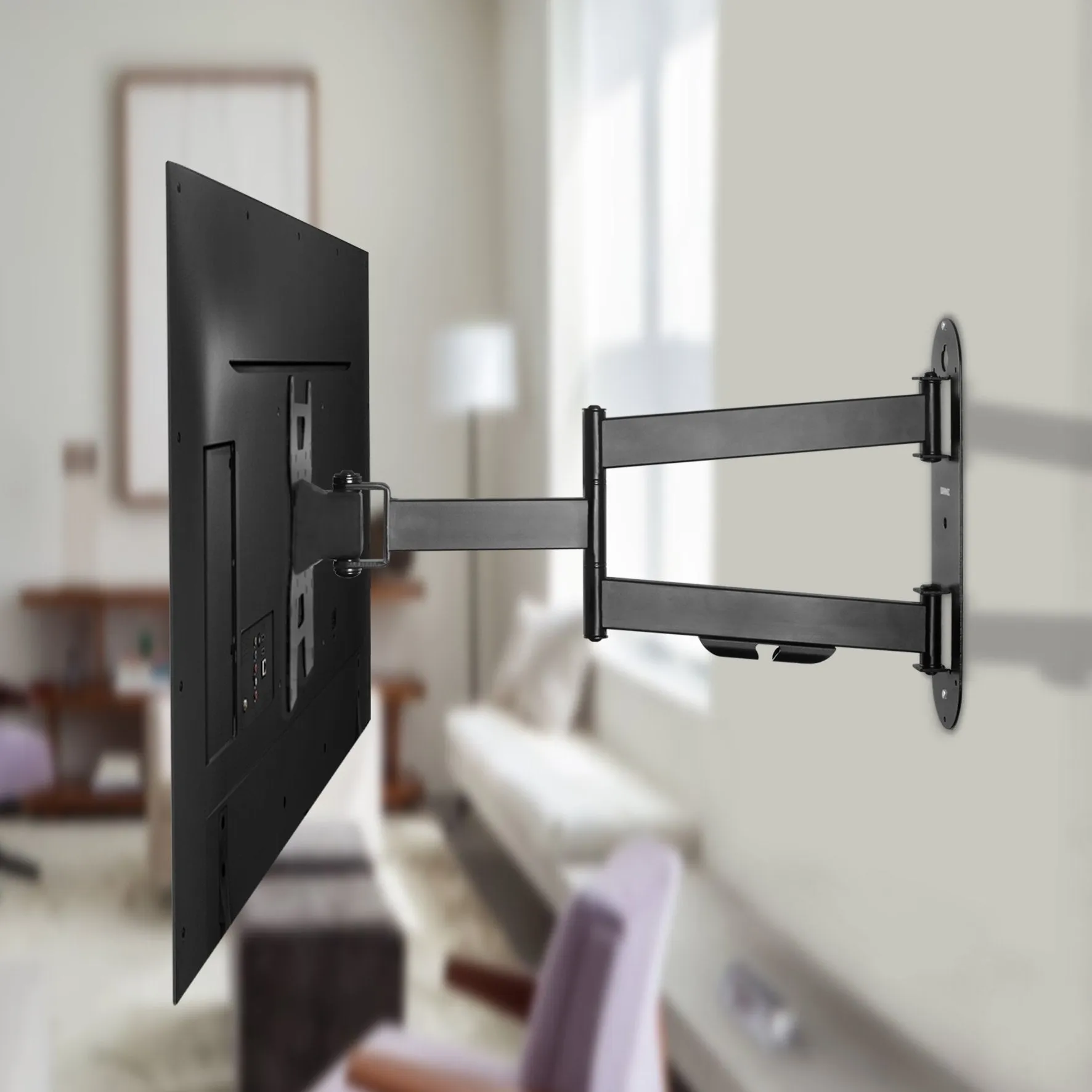 Duronic TVB1135 TV Bracket, Cantilever Wall Mount for 23-37" Television Screen, Tilting Action  15°/-15, Fits up to 200x200mm, For Flat Screen (25kg)