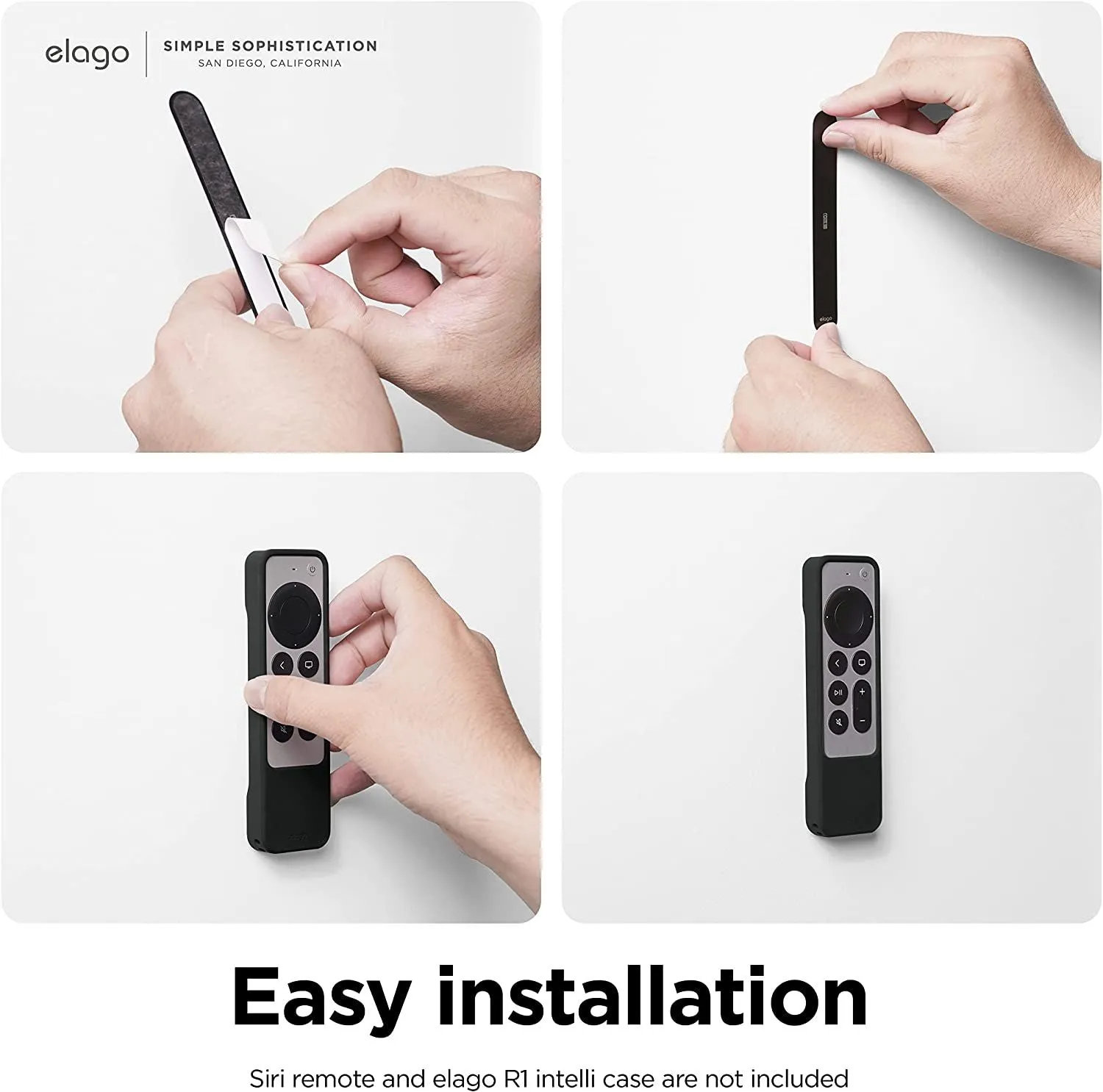 Elago Metal Plate For R1 2022/2021 Apple TV Siri Remote 2nd, 3rd Gen Case