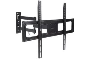 Heavy Duty Swing Arm TV Wall Bracket 37" 40" 42" 43" 46" 50" 55" 60" 65" 70" VESA Max 600X400 Black