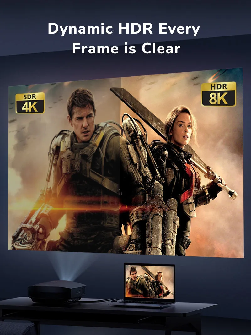 High Speed 8K Ultra Thin HDMI 2.1 Cable for PS5