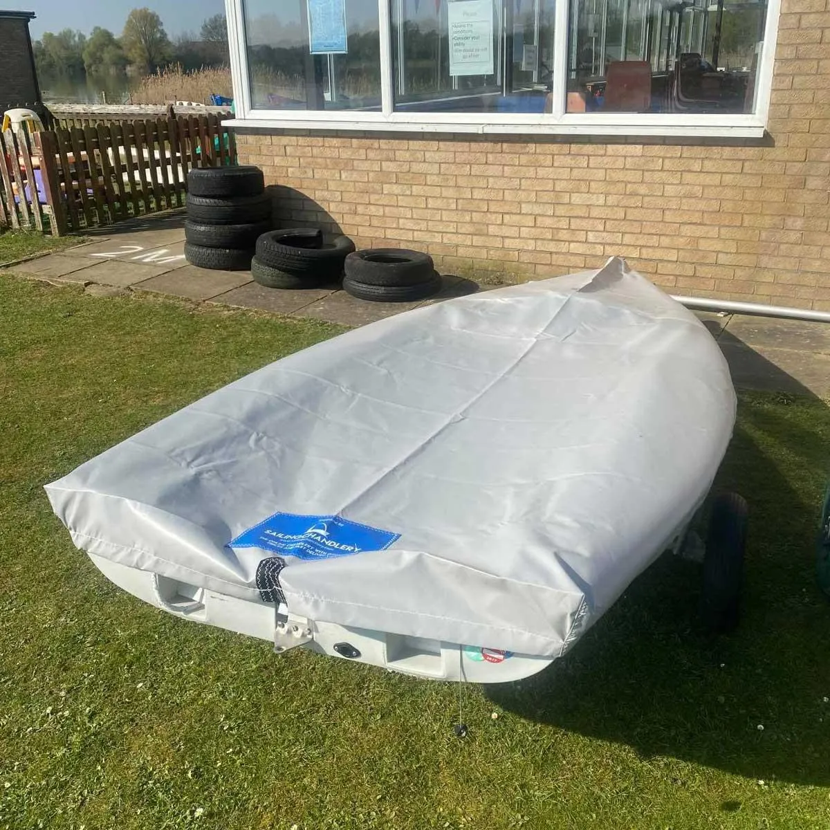 Laser Pico Boat Cover - PVC - Grey