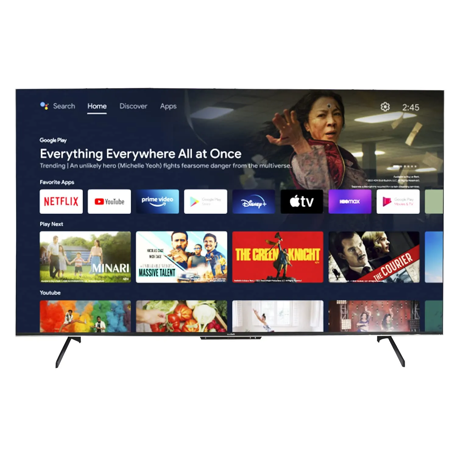LLOYD 43QX900F 109 cm (43 Inches) QLED Television  Smart Google TV