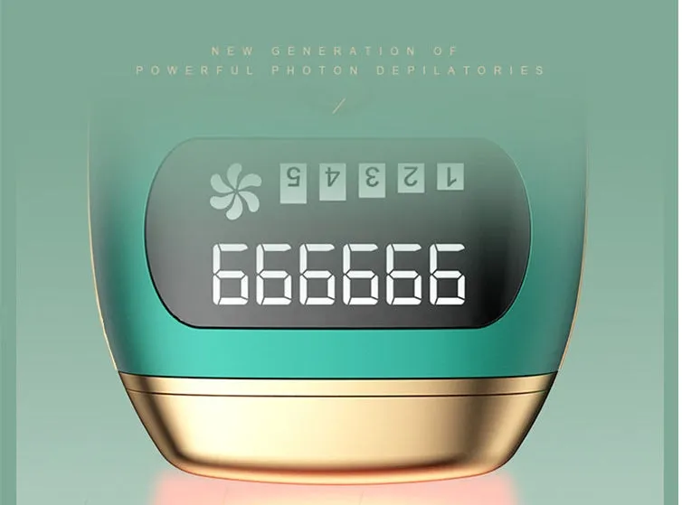Painless Laser Hair Removal And Epilator Device