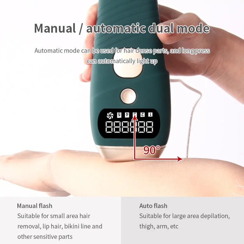 Painless Laser Hair Removal And Epilator Device