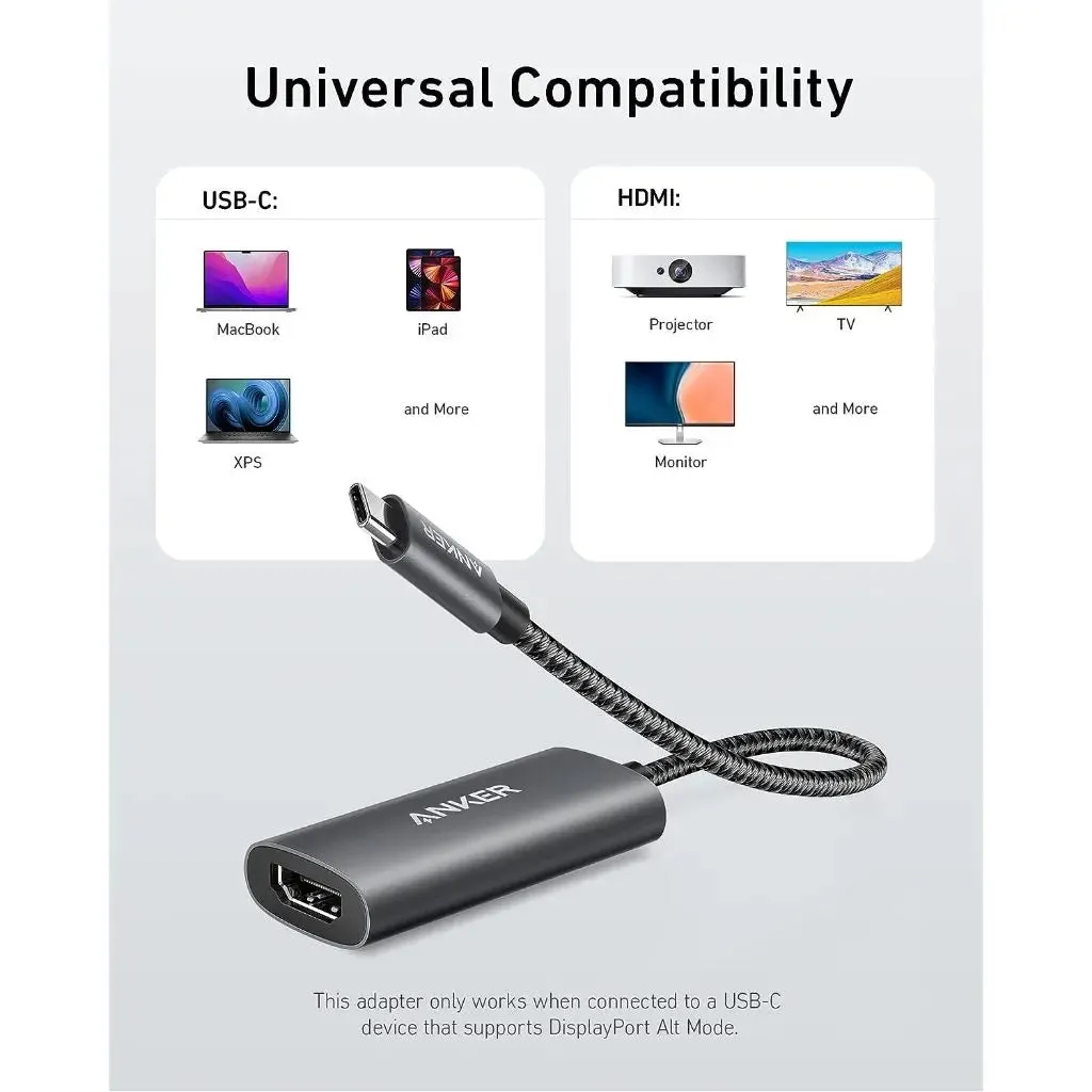 PowerExpand 518 USB C to HDMI Adapter (8K,60Hz or 4K,144Hz) A8317