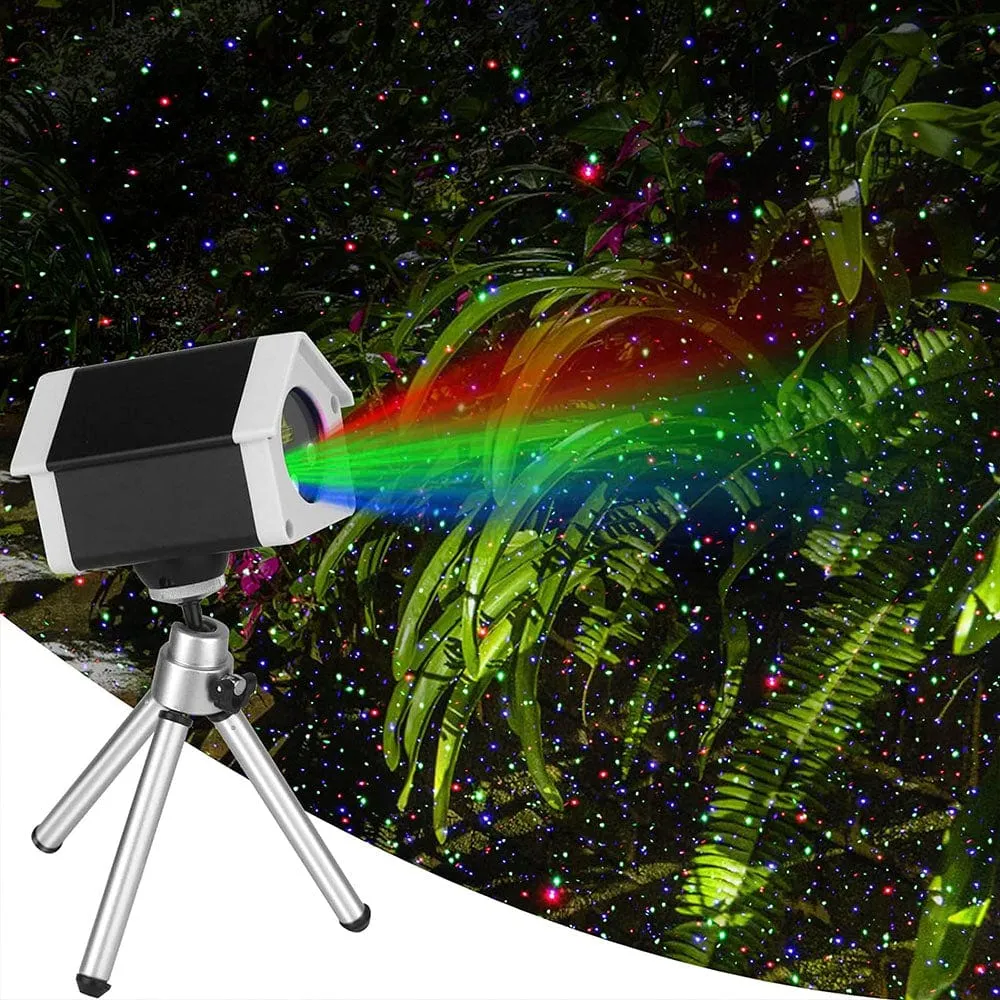 RGB Deluxe Moving Laser Dots with Remote