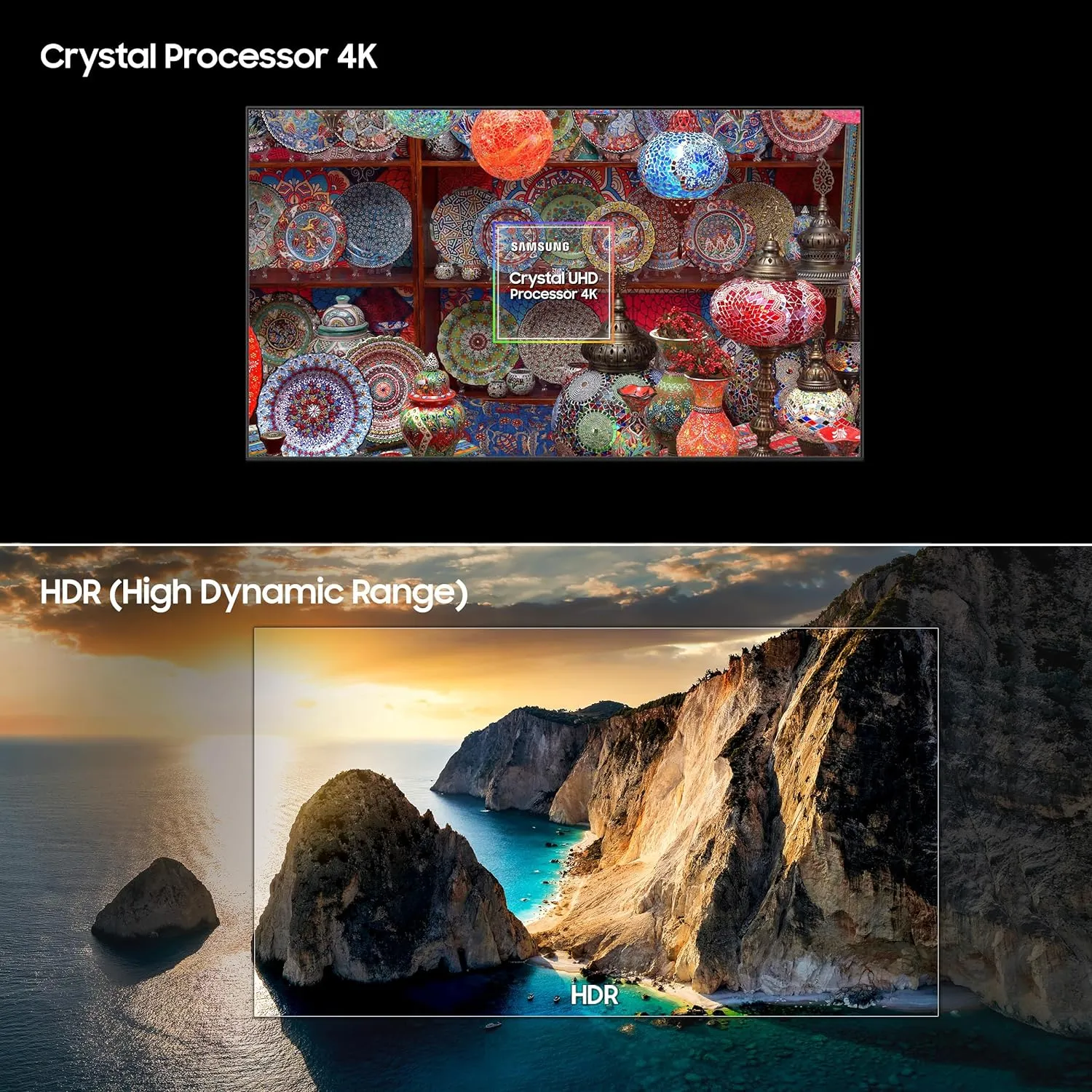 Samsung UA43DU7660KLXL 108 cm (43 inches) 4K Ultra HD Smart LED TV