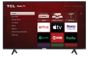 TCL 43" Class 4-Series 4K UHD HDR Roku Smart TV (43S433)