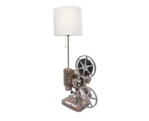 Vintage Table / Desk Lamp, Keystone Projector Lamp, Hollywood & Movie Theater décor, Film Art, Movie room, Home Theater , Film Maker Gift
