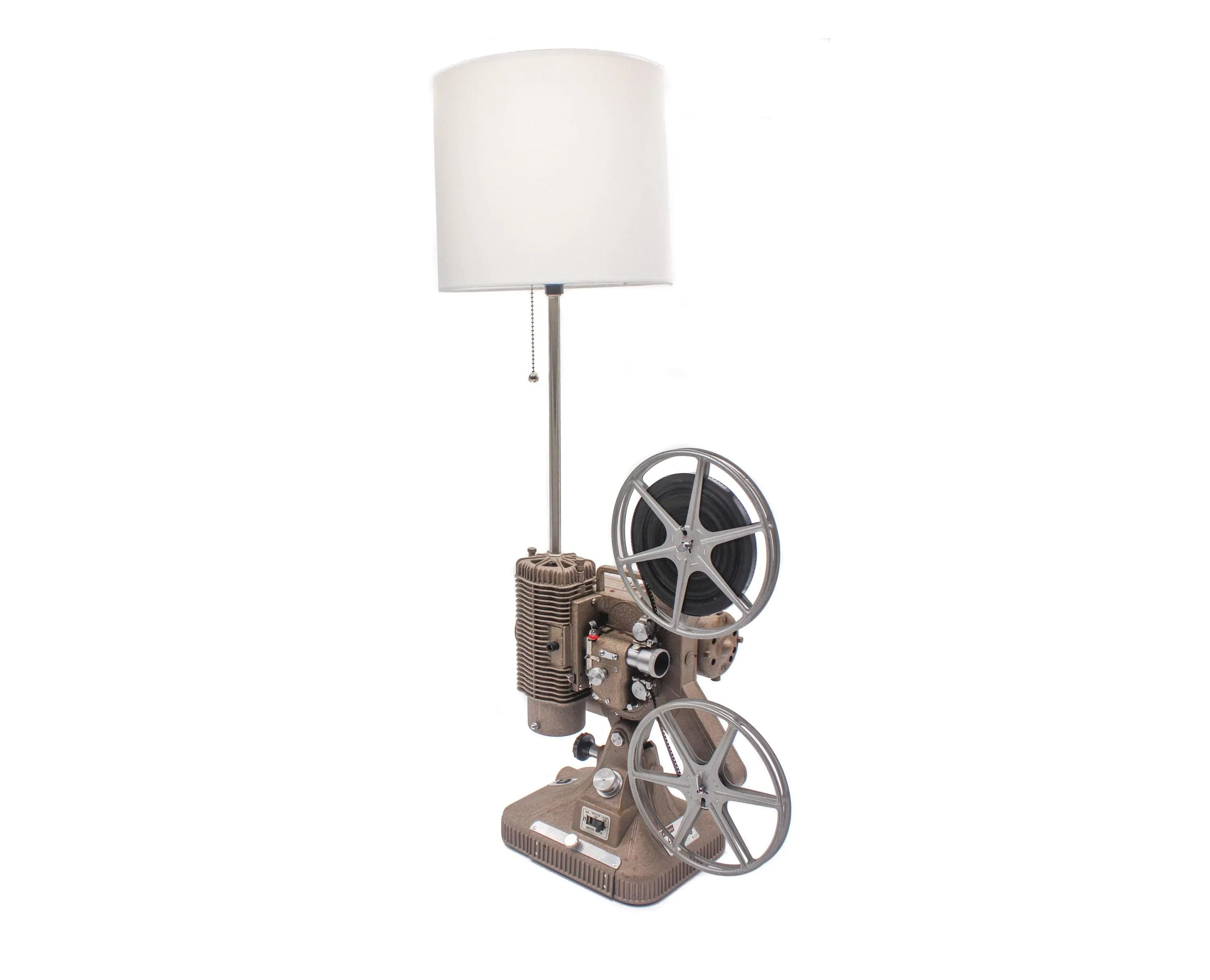Vintage Table / Desk Lamp, Keystone Projector Lamp, Hollywood & Movie Theater décor, Film Art, Movie room, Home Theater , Film Maker Gift