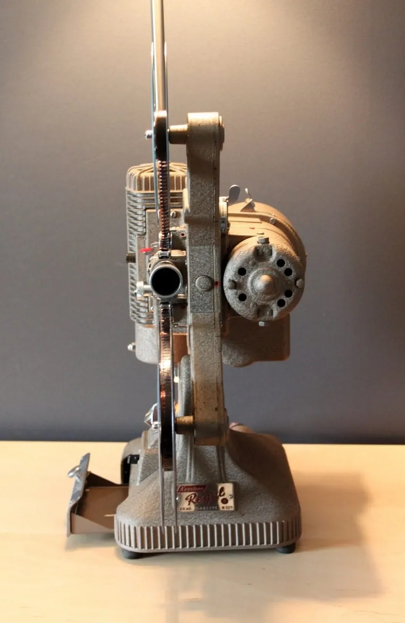 Vintage Table / Desk Lamp, Keystone Projector Lamp, Hollywood & Movie Theater décor, Film Art, Movie room, Home Theater , Film Maker Gift