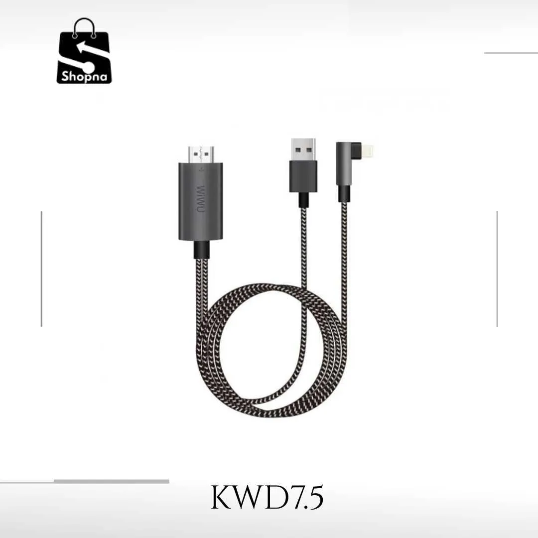 WIWU X7 Lightning To HDMI Cable